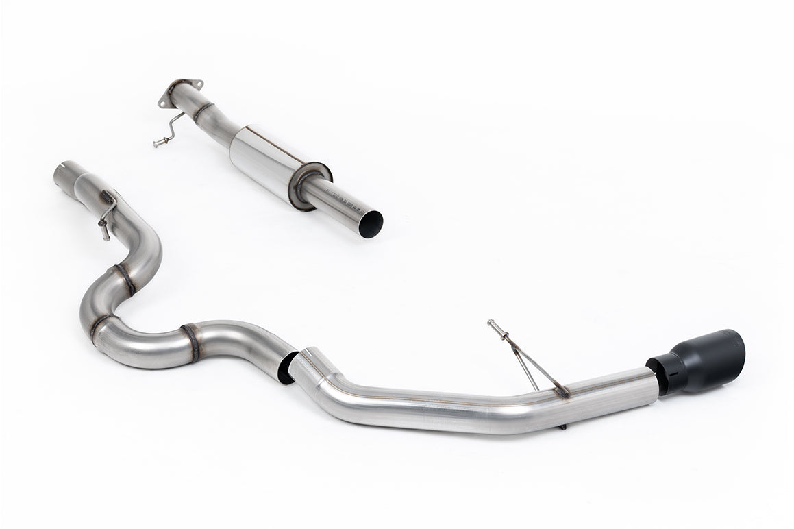 Milltek Side Exit Cat-Back Exhaust | Ford Bronco 6th Gen - Cerakote Black Tips