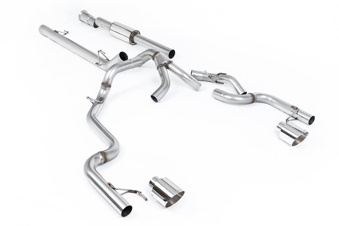 Milltek Race Cat-Back | Ford F-150 SuperCrew 5.0 V8 Tremor - Polished Tips