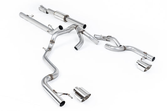Milltek Race Cat-Back | Ford F-150 SuperCrew 5.0 V8 Tremor - Polished Tips