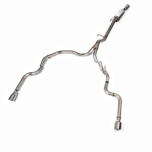 Milltek Road+ Cat-Back with Dual Rear Exit | Ford F150 Single Cab 5.0 V8 - Polished Tips